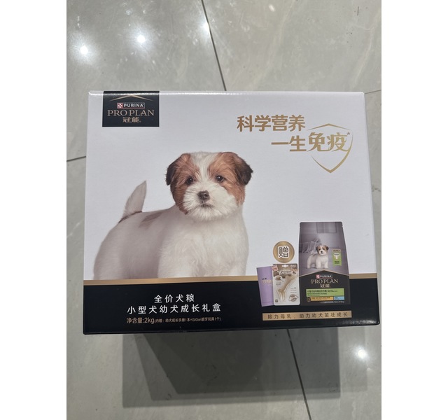 冠能全价犬粮小型犬幼犬成长礼盒 @4×2kg CN