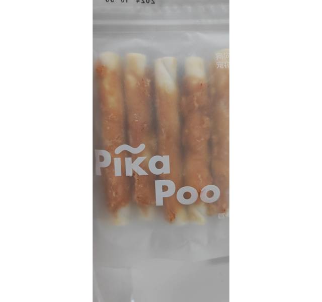 鸡肉绕牛皮纤维卷-180g