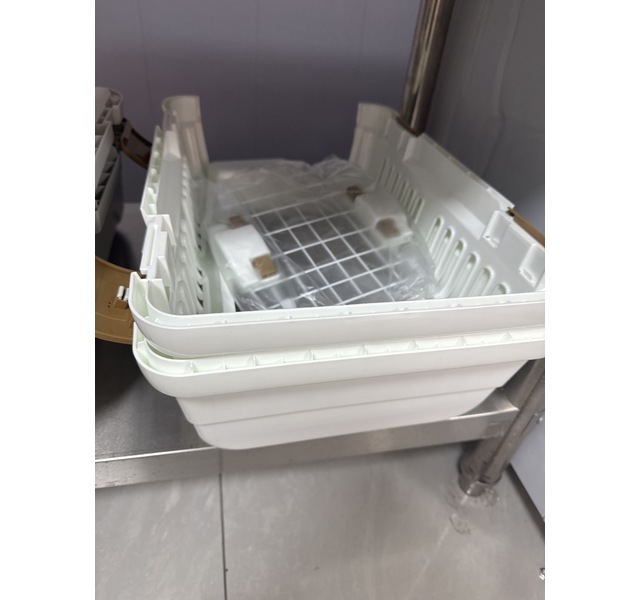 HOOPET奶白色宠物航空箱（天窗版）F