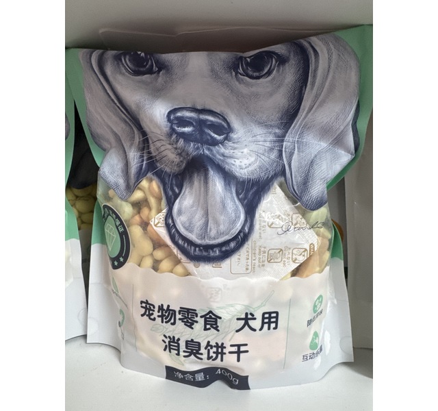 Wanpy犬用消臭饼干400g*24入