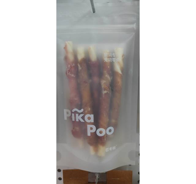鸭肉绕牛皮纤维卷