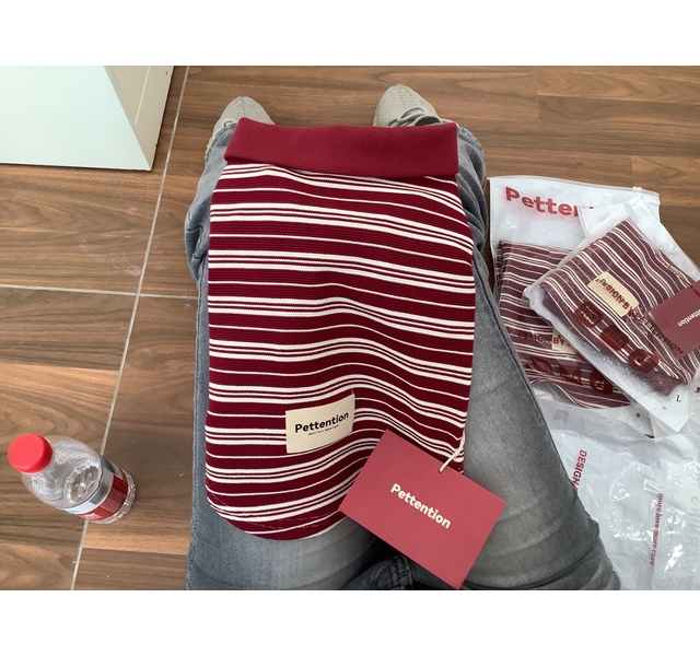 红Polo短袖L