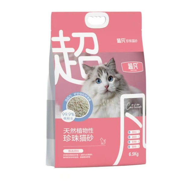 超凡木薯猫砂6.5kg