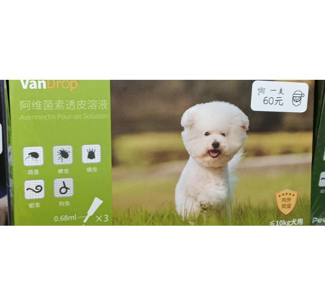 万金滴-S（阿维菌素透皮溶液 小型犬）