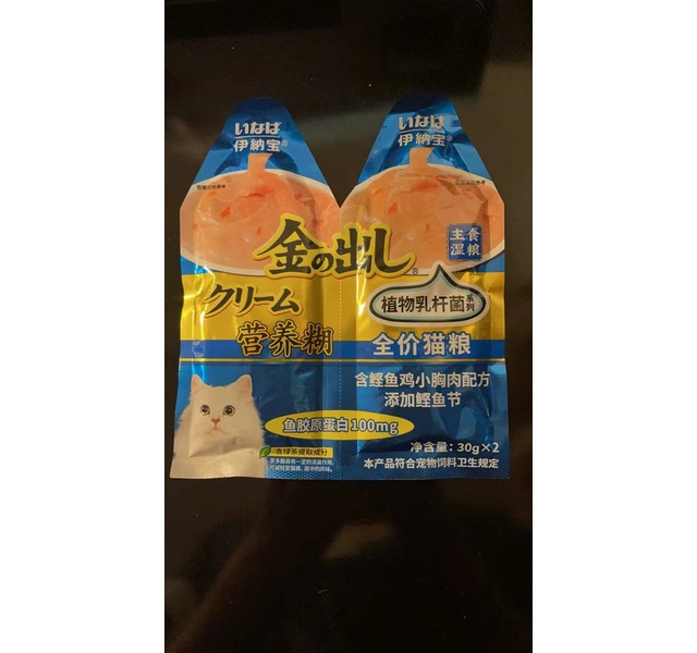 伊纳宝植物乳杆菌系列鸡小胸添加鲣鱼节营养糊