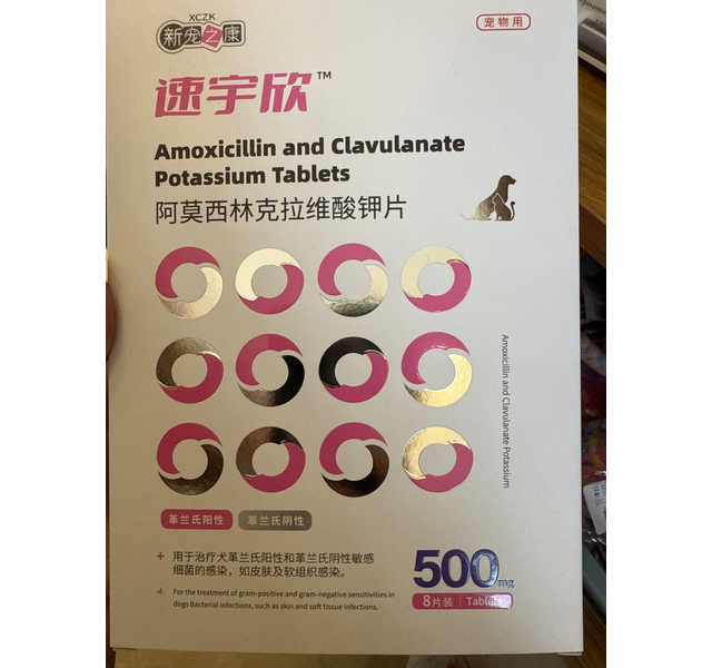 速宇欣 阿莫西林克拉维酸钾片