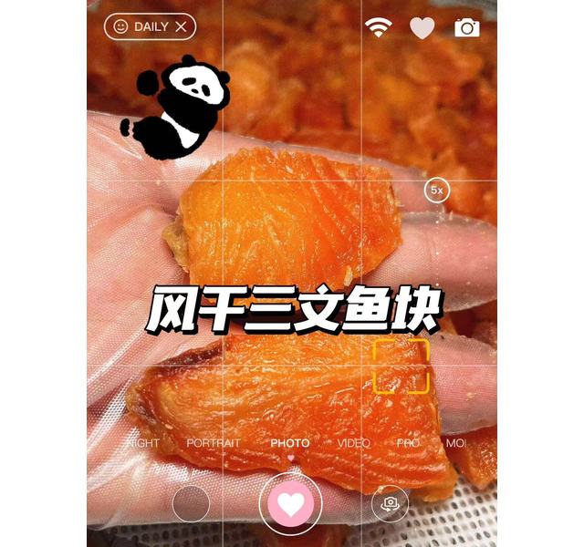 优质风干三文鱼肉块