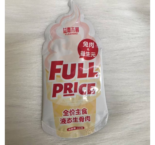 益嘉禾暮益嘉禾暮 全价主食猫奶糕 （液态生骨肉）兔肉益生元25克