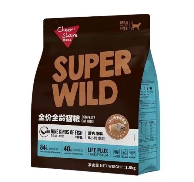 畅享优品 S系列 全价全龄猫粮 9种鱼