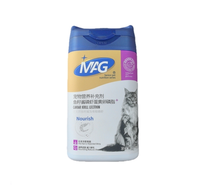 MAG鱼籽酱磷虾蛋黄卵磷脂（猫用）350g
