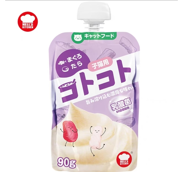 地狱厨房-金枪鱼鳕鱼咕噜酱 幼猫专用