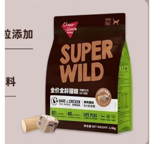 畅享优品 S系列 全价全龄猫粮 荒野兔肉