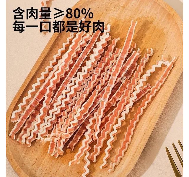 波纹鸡肉鳕鱼丝