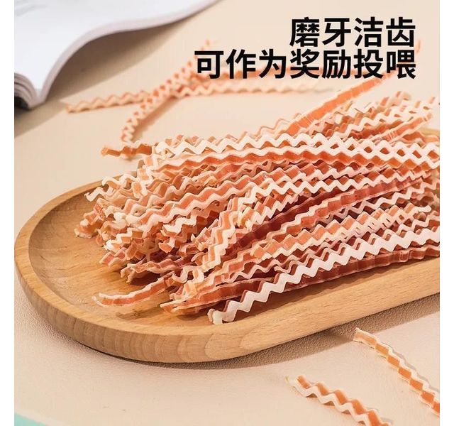 波纹鸡肉鳕鱼丝