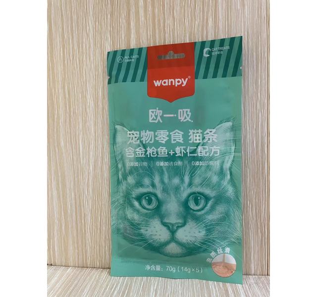 wanpy宠物猫条（金枪鱼+虾仁）