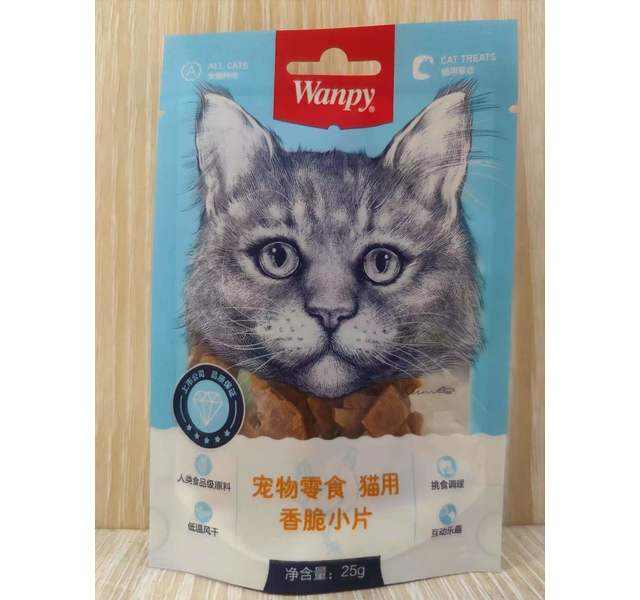 wanpy宠物零食猫用香脆小片