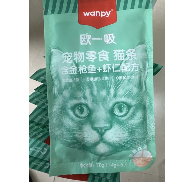 DCats｜顽皮欧一吸营养猫条成猫幼猫奖励零食拌粮美毛养护肠道14g