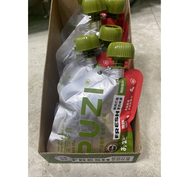 宠物零食南极磷虾油酱包