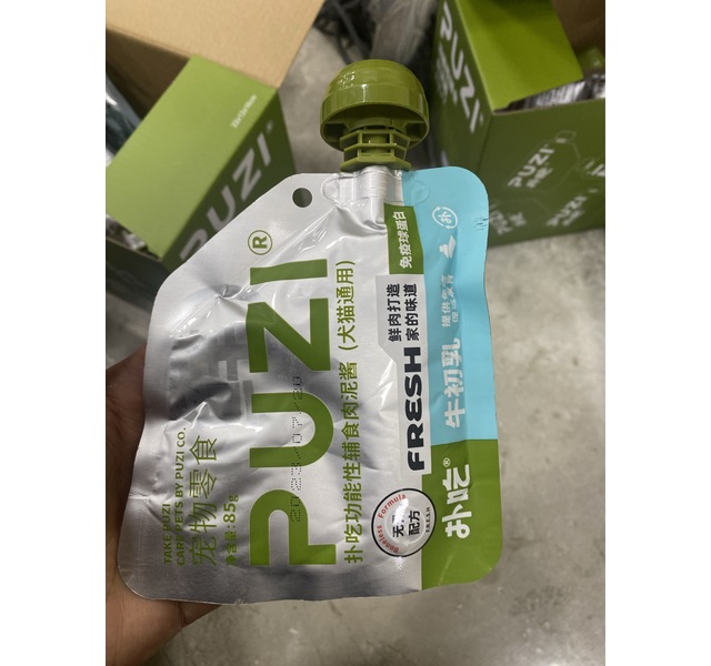 宠物零食牛初乳酱包
