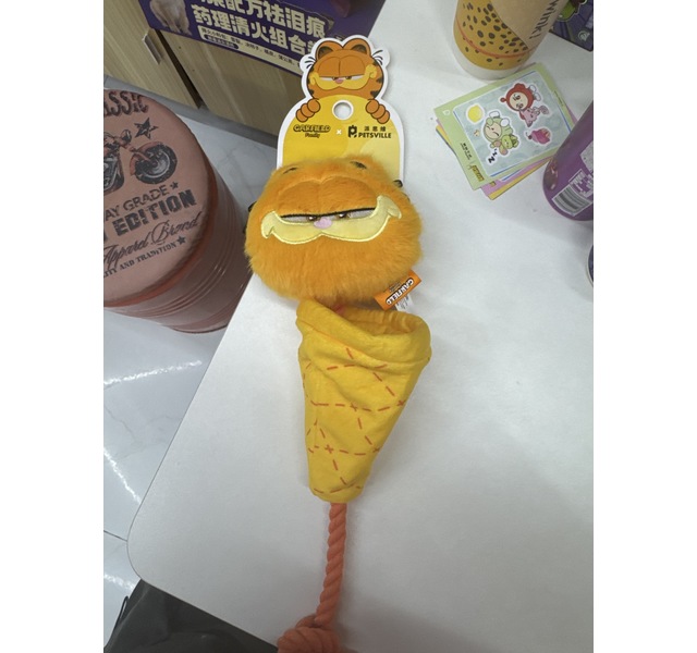 华夫喵脆筒绳结狗玩具