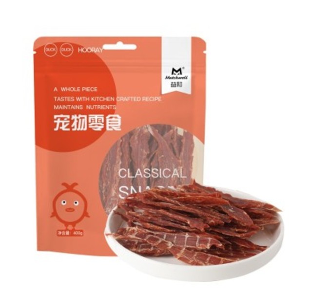 益和宠物零食烘焙鸭胸肉400g