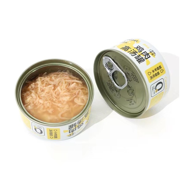 宠物鸡肉高汤零食罐