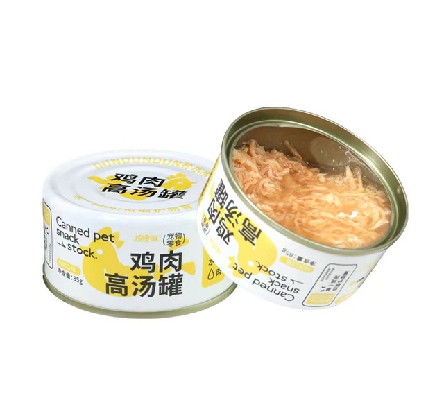 宠物鸡肉高汤零食罐