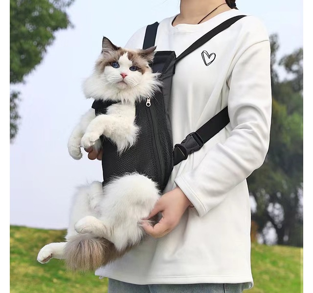 宠物外出胸前背包
