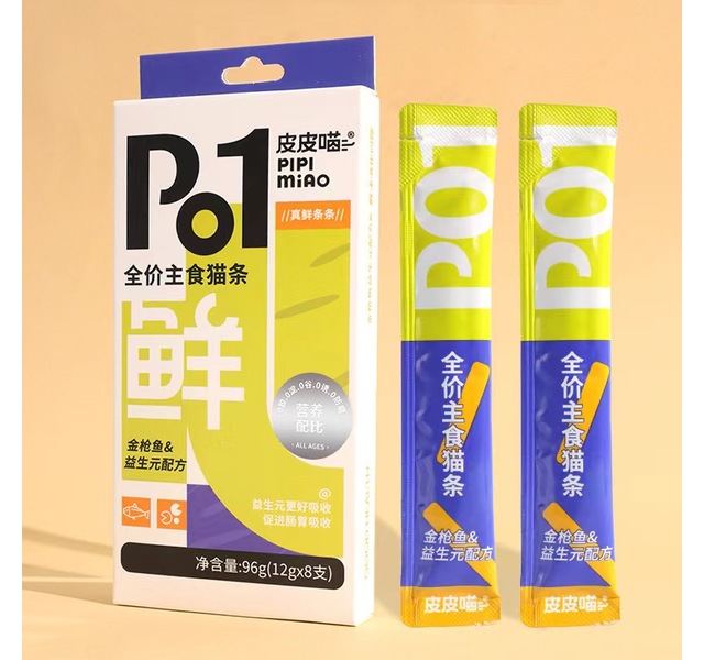 皮皮喵真鲜条条主食猫条
