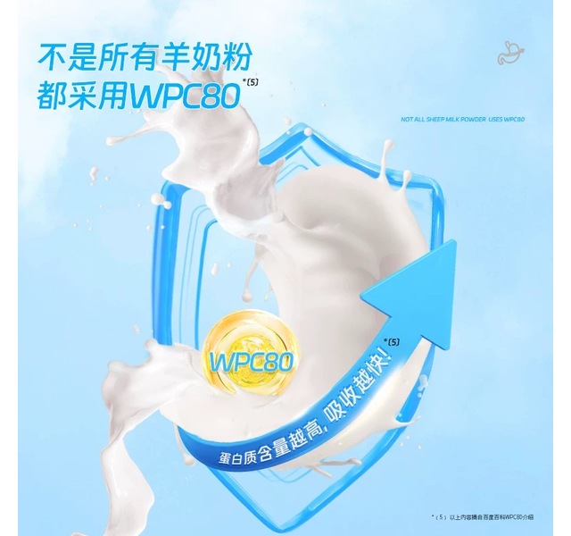 蓝波万瑞士萨能羊羊奶粉