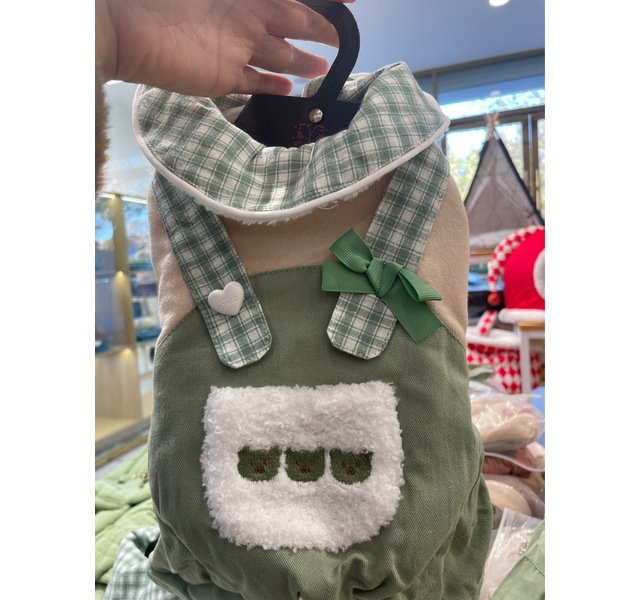 爱萌衣服绿色s