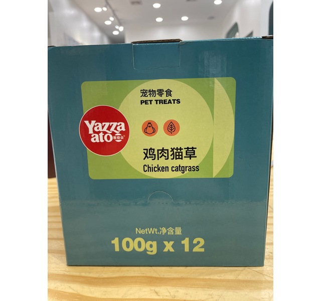 雅奇朵肉肉酱鸡肉猫草口味100g