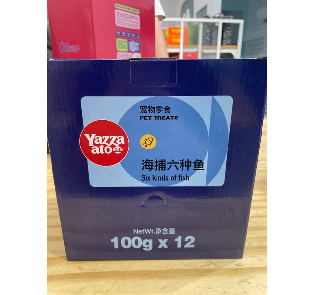 雅奇朵肉肉酱海捕六种鱼口味100g