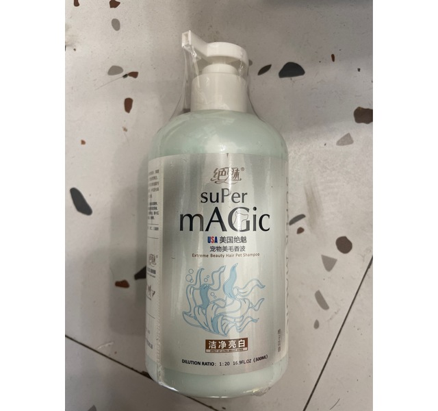 绝魅宠物狗香波 超效亮白沐浴露500ml
