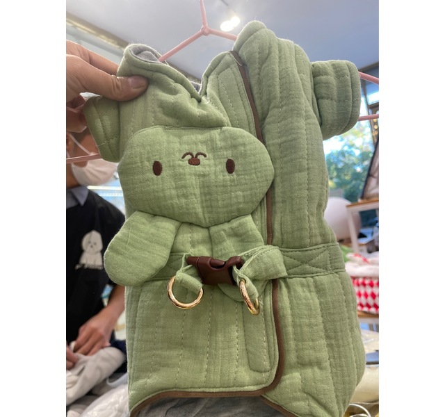 爱萌衣服绿色S