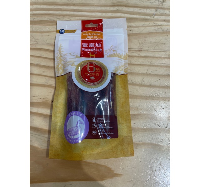 鸭肉卷牛皮小号麦富迪