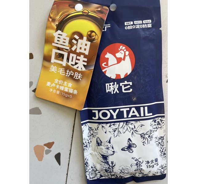 啾它猫条（鱼油）15克