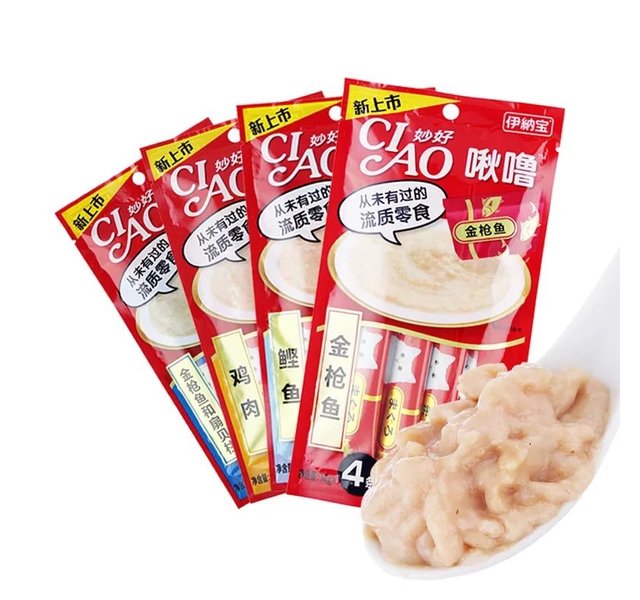 伊纳宝啾噜肉泥烤金枪鱼扇贝味