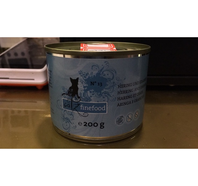 卡兹主食罐头鲱鱼和螃蟹味