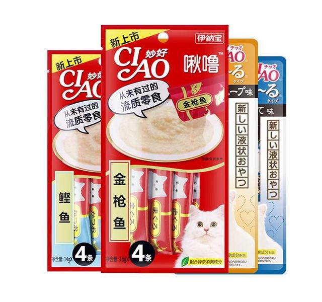 伊纳宝啾噜肉泥烤金枪鱼扇贝味