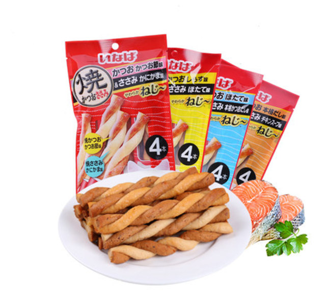 伊纳宝妙好麻花扇贝+沙丁鱼4条（264）