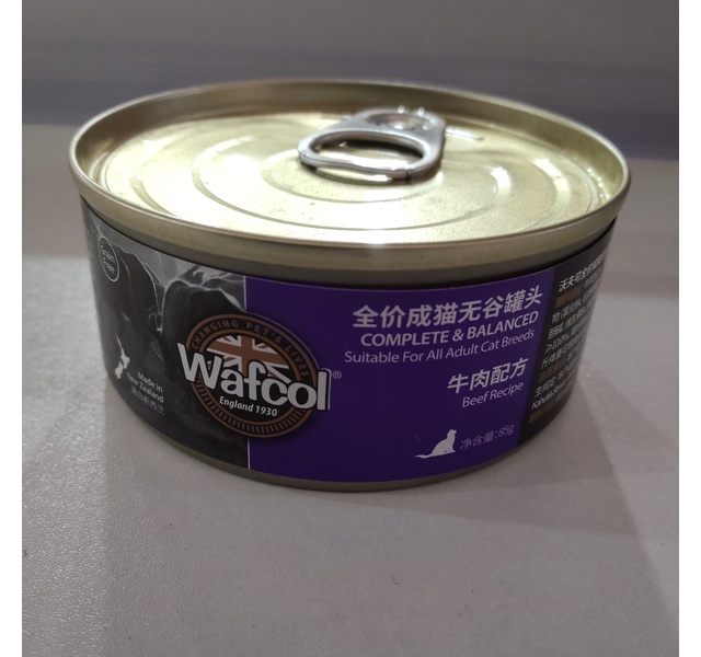 沃可夫成猫无谷罐头牛肉