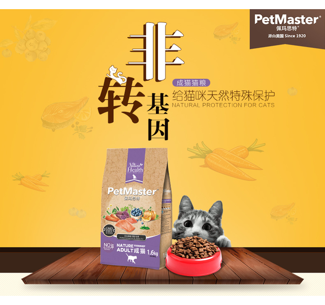 佩玛思特非转基因猫