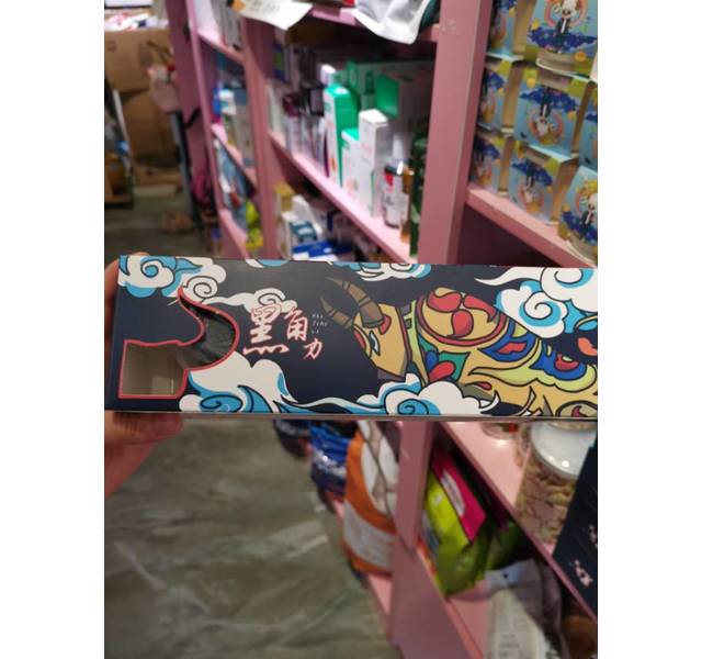黑角力风干牦牛角