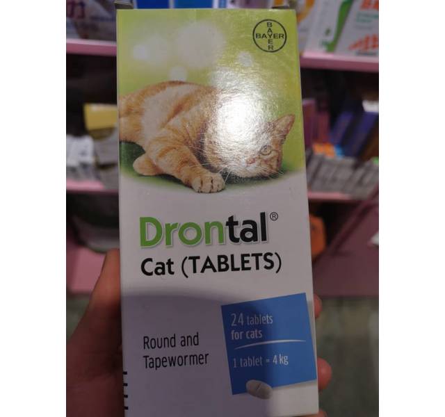 猫拜耳体内驱虫