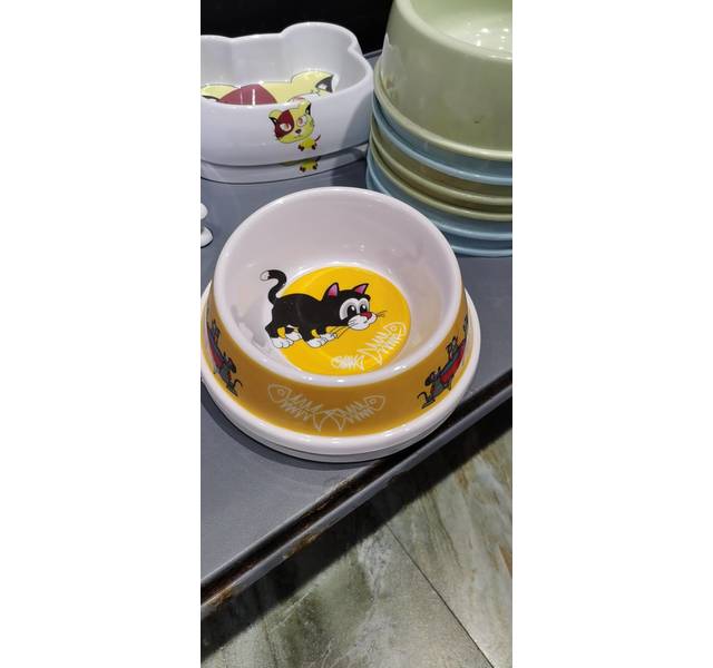 希尔斜边猫碗