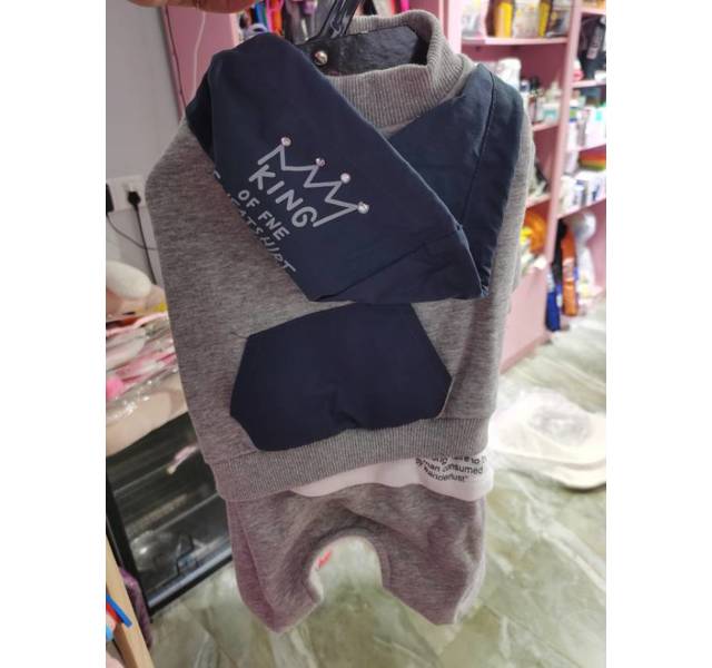 口袋四脚棉衣