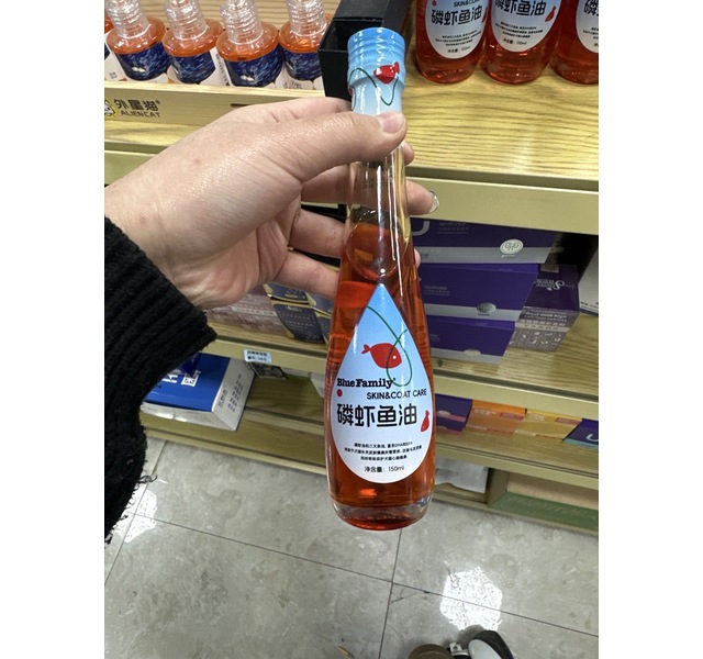 Blue  Family磷虾鱼油150毫升