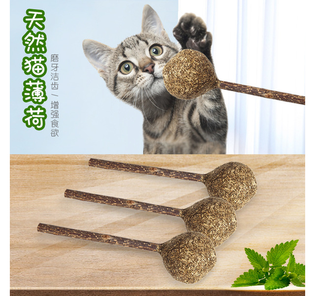 木天蓼猫咪磨牙棒 猫薄荷球